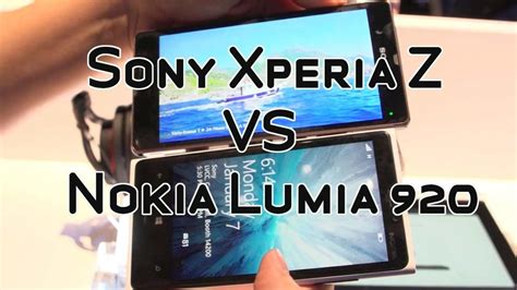 Sony Xperia C vs Nokia Lumia 920 Karşılaştırma